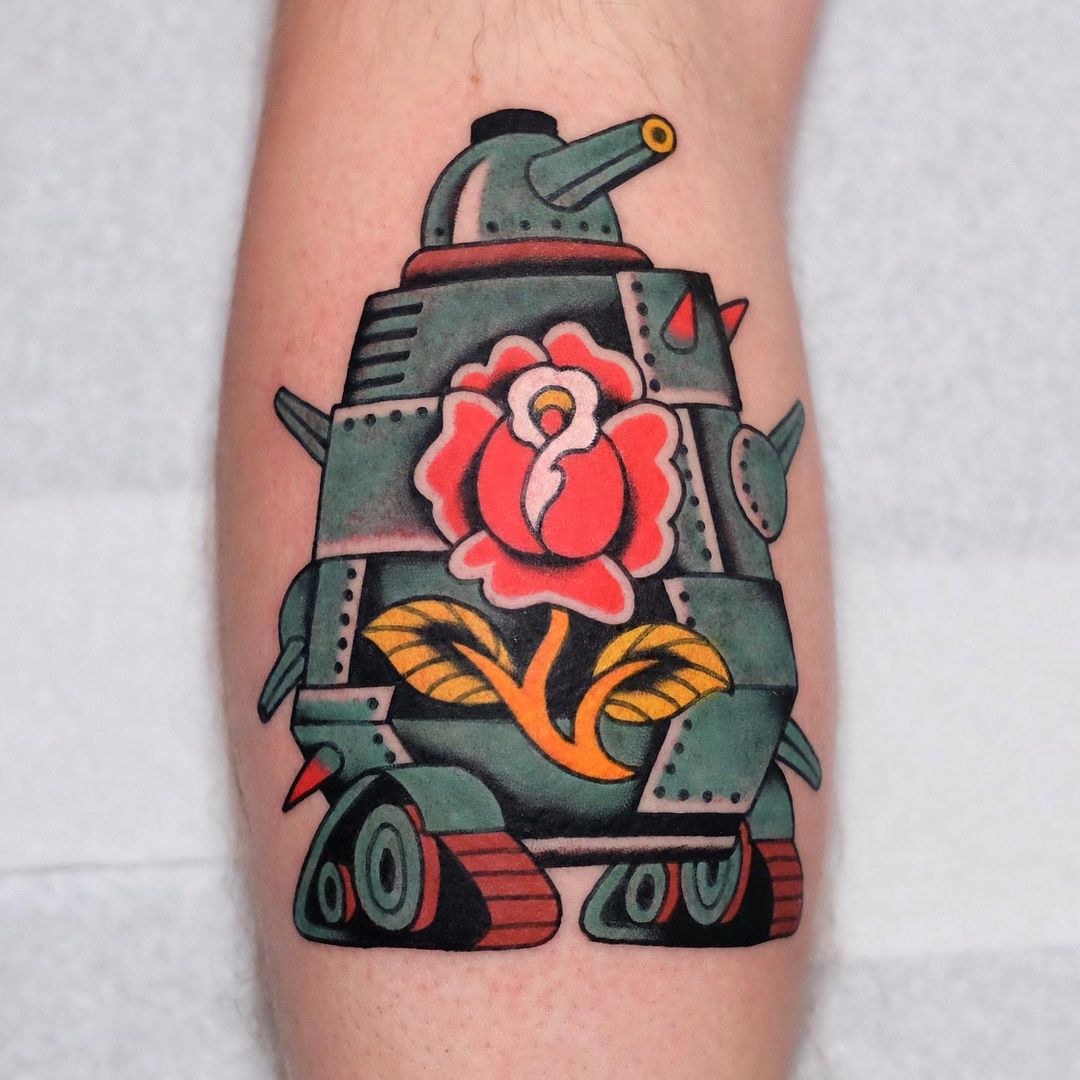 tatuaje de tanque