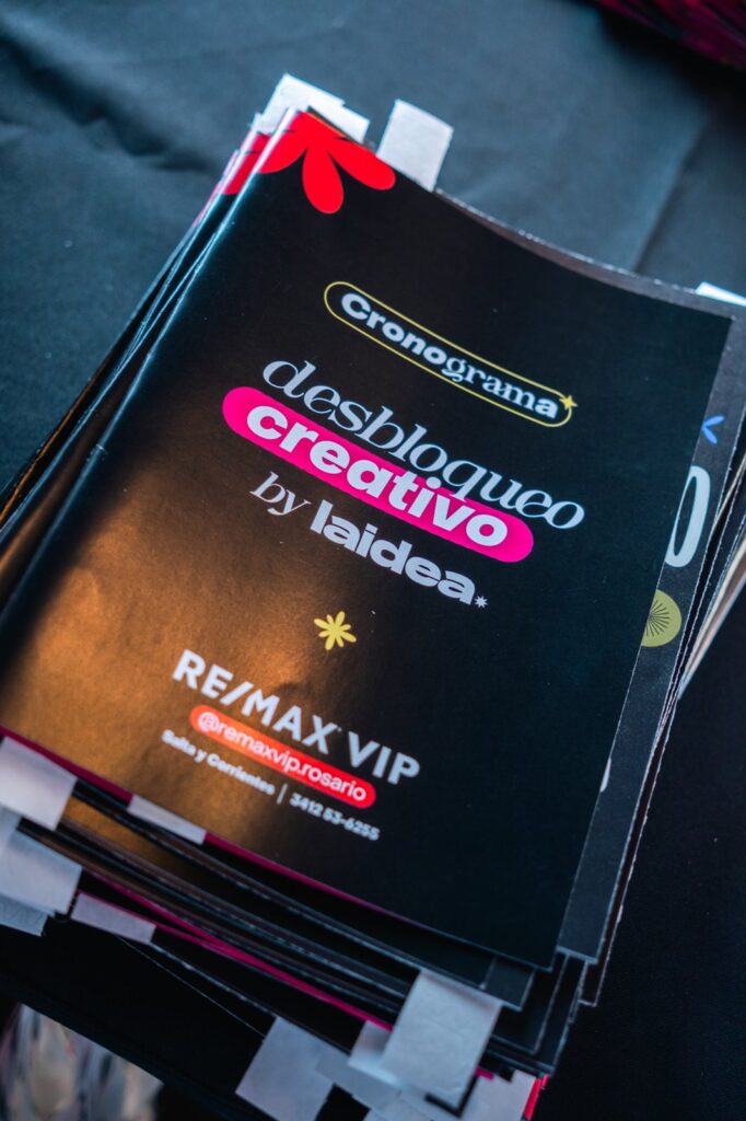 Cronogramas impresos de Desbloqueo Creativo by LA IDEA