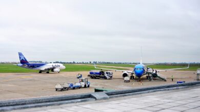 Aeropuerto Internacional de Rosario Islas Malvinas, en Fisherton