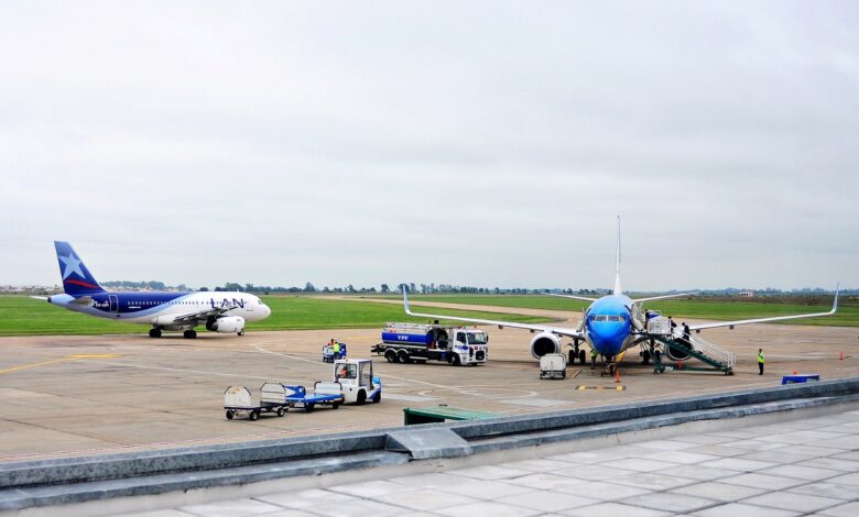 Aeropuerto Internacional de Rosario Islas Malvinas, en Fisherton