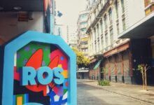 Peatonal Córdoba de Rosario, en pleno centro de la ciudad