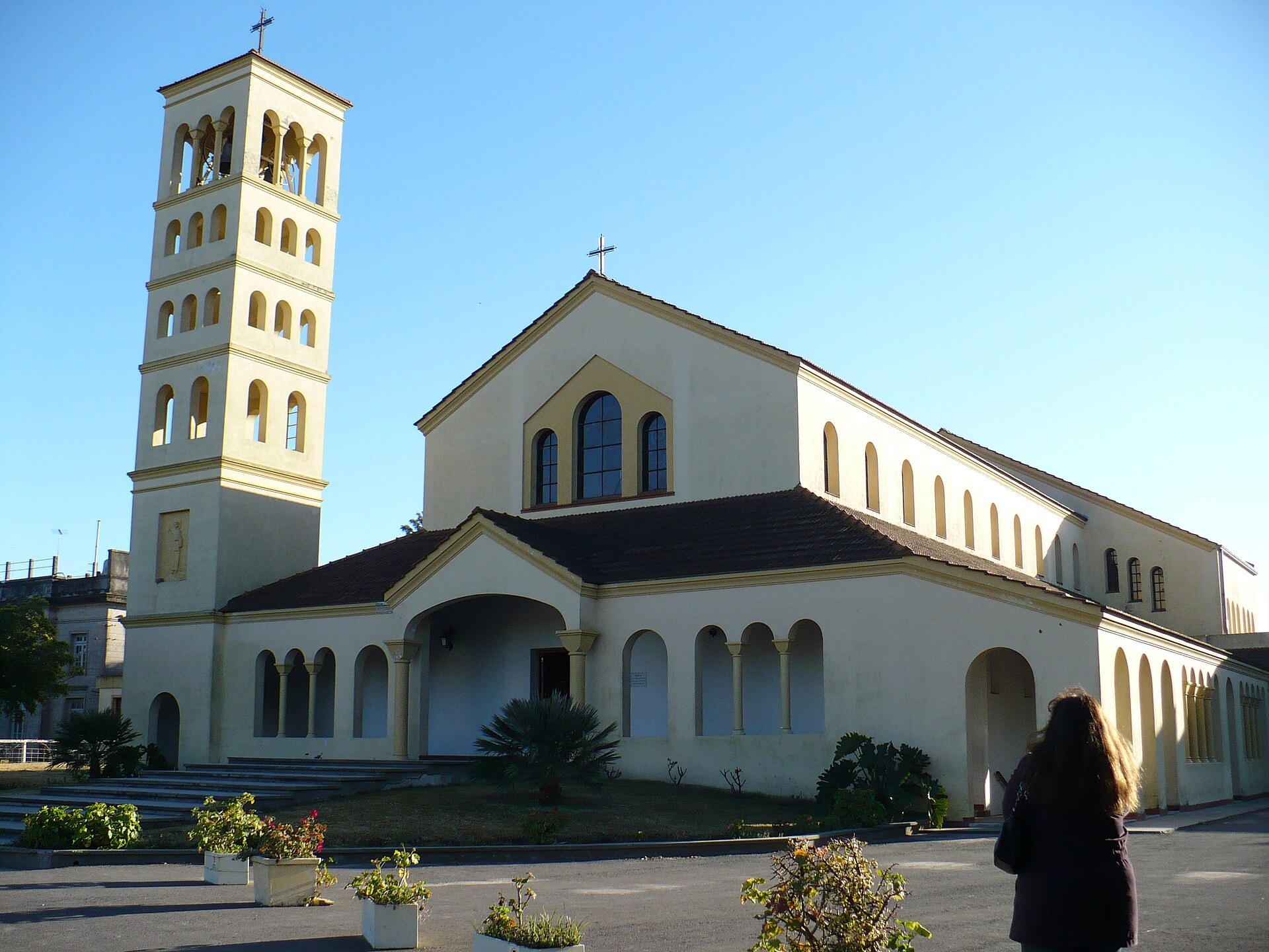 Iglesia de la Abadía benedictina del Niño Dios, en Victoria, Entre Ríos