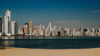 Skyline de Balneário Camboriú frente al mar