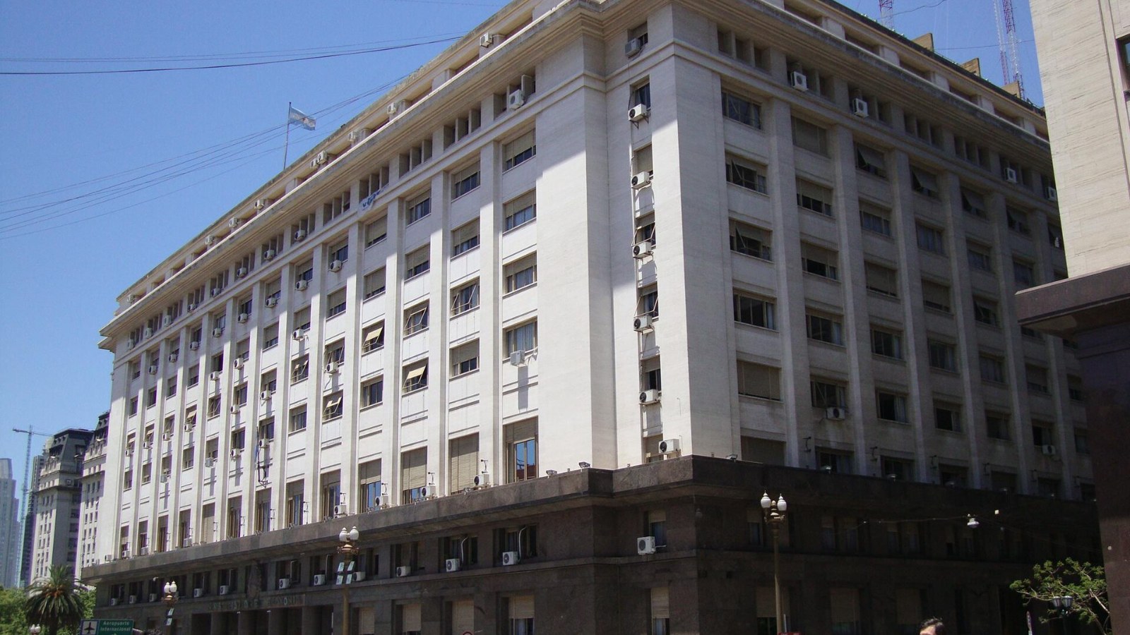 Edificio del Palacio de Hacienda, sede del Ministerio de Economía