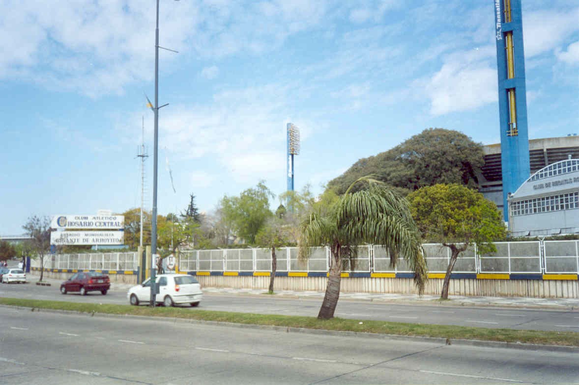 Tribunas del estadio Gigante de Arroyito de Rosario Central
