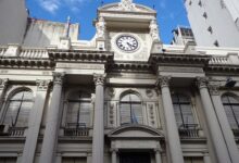 Fachada del Banco Central de la República Argentina