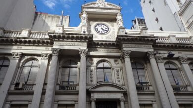Fachada del Banco Central de la República Argentina