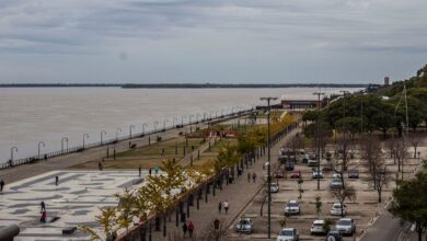 Costanera de Rosario y el río Paraná