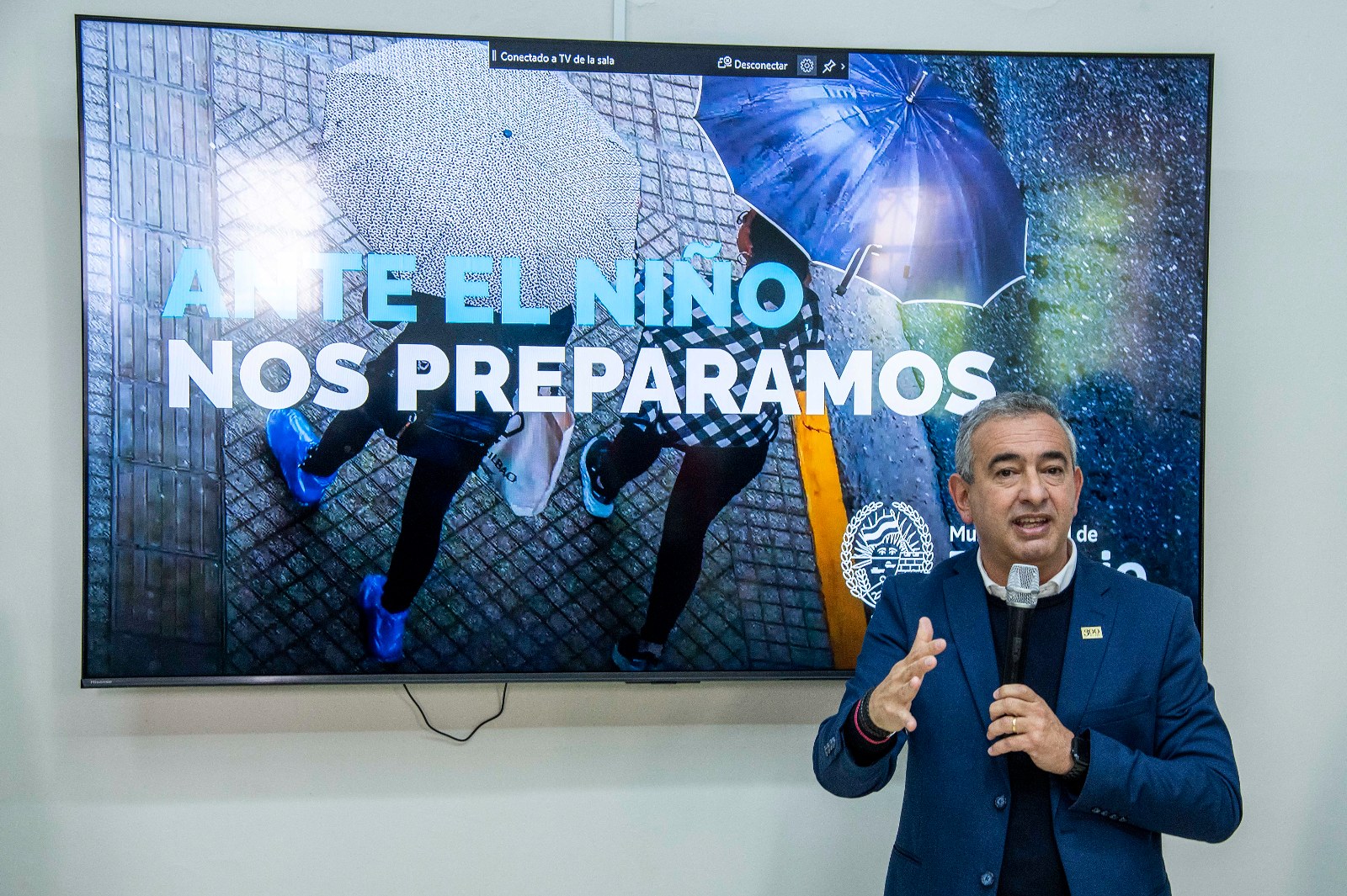 Presentación del plan preventivo de la Municipalidad de Rosario ante El Niño